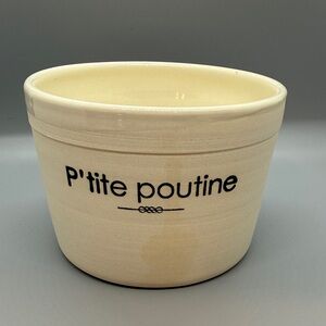 P'tite Poutine Ceramic Bowl - Drake General Store - Canadian Souvenir 3.25 inch